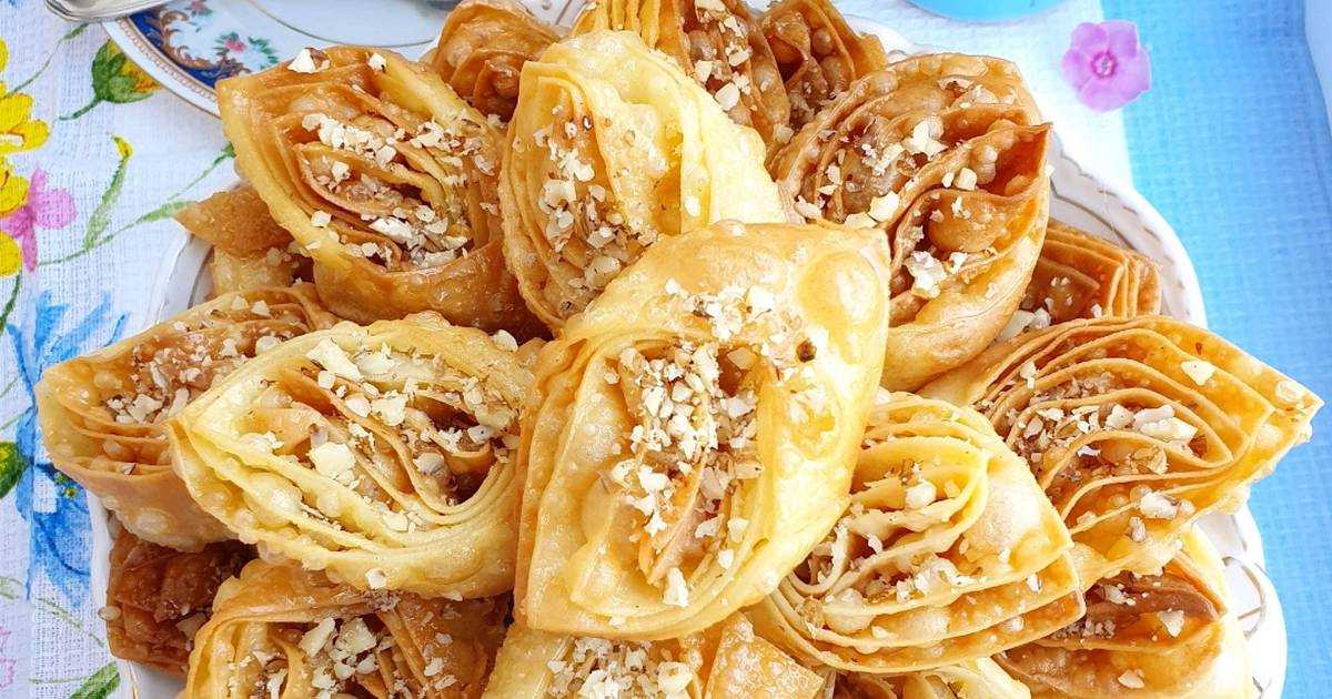 Пахлава армянская с медом, пошаговый рецепт с фото.