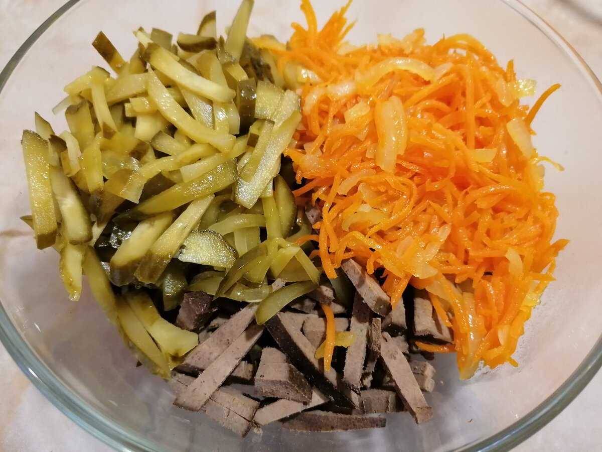 Салат обжорка классический | 4 рецепта с фото и видео