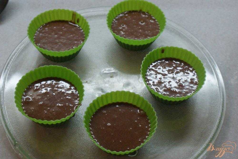Пошаговый рецепт шоколадного кекса в микроволновке за 5 минут