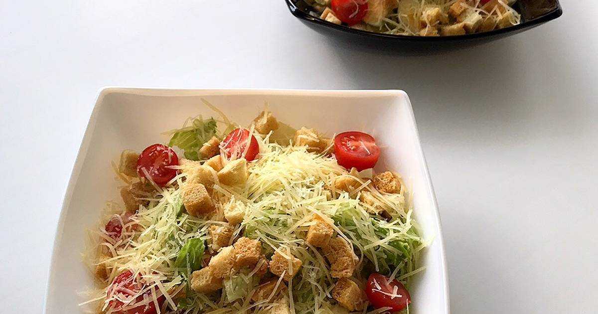 Салат цезарь с курицей: 8 рецептов в домашних условиях