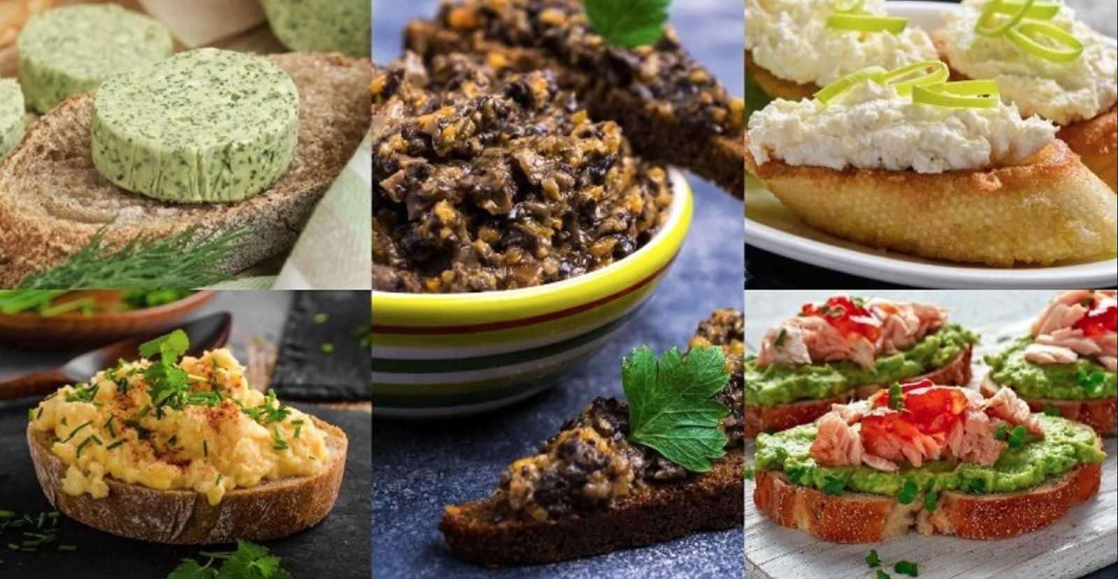 Любимые намазки на бутеброды — топ-10 рецептов