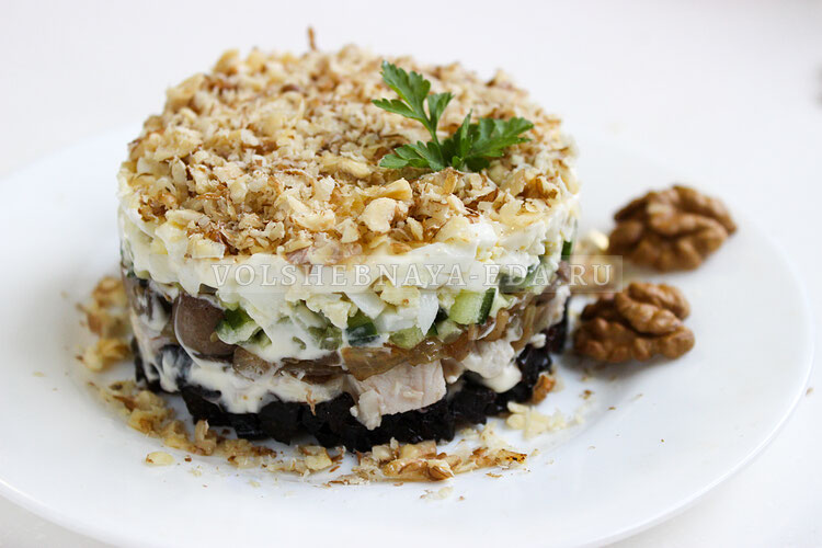 Салат "прага" по классическому рецепту — необыкновенная вкуснотища