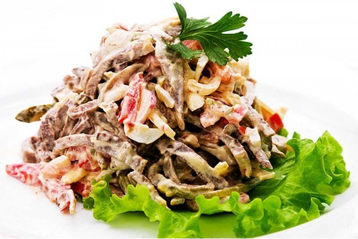 Салат из свиного сердца – 8 рецептов приготовления вкусного блюда