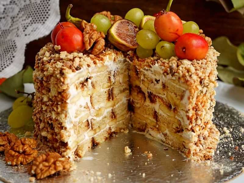 Торт из пряников без выпечки – 7 вкусных рецептов