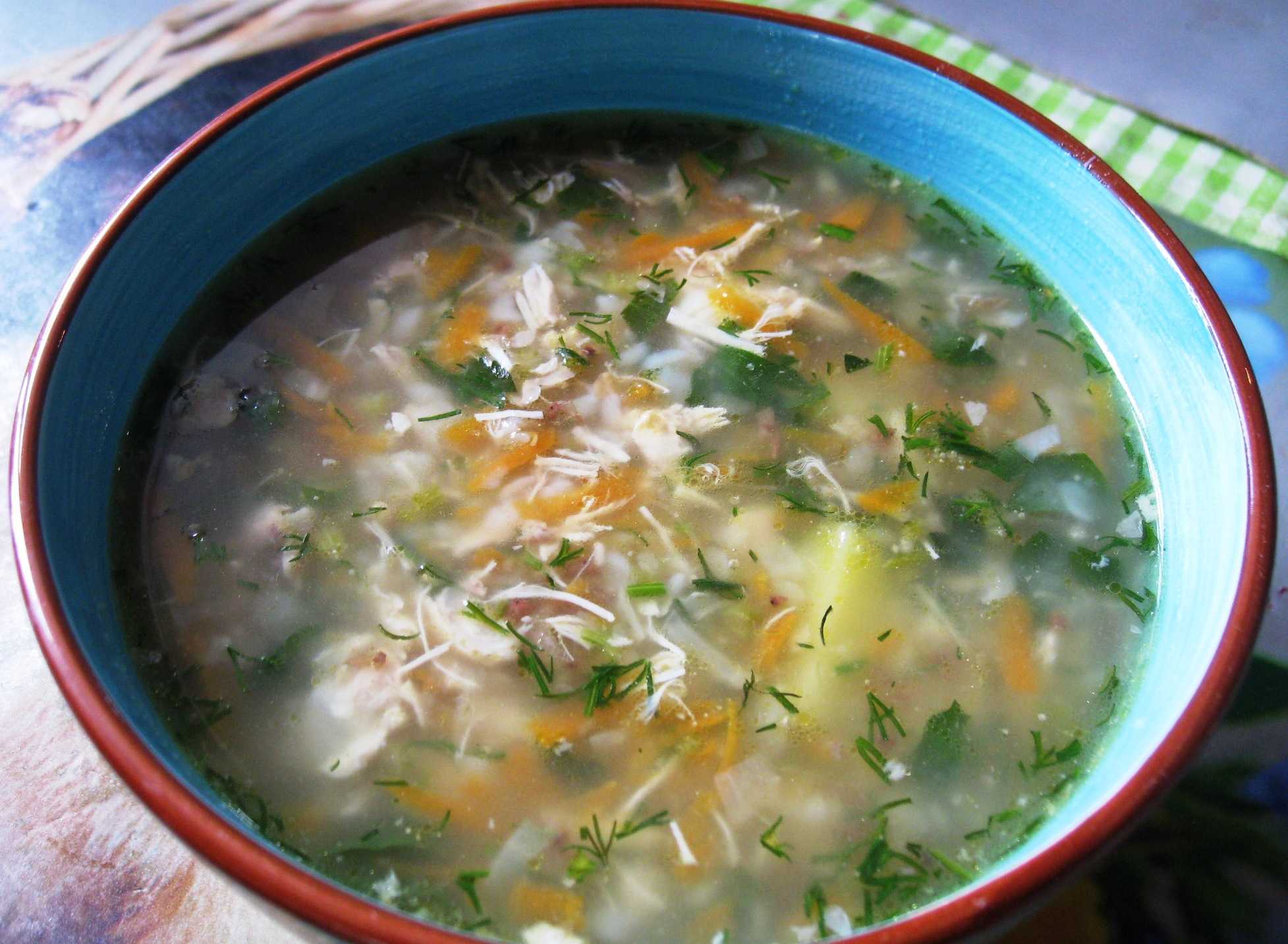 Простой суп из курицы с гречкой и картошкой пошаговый фото рецепт с расчетом калорий