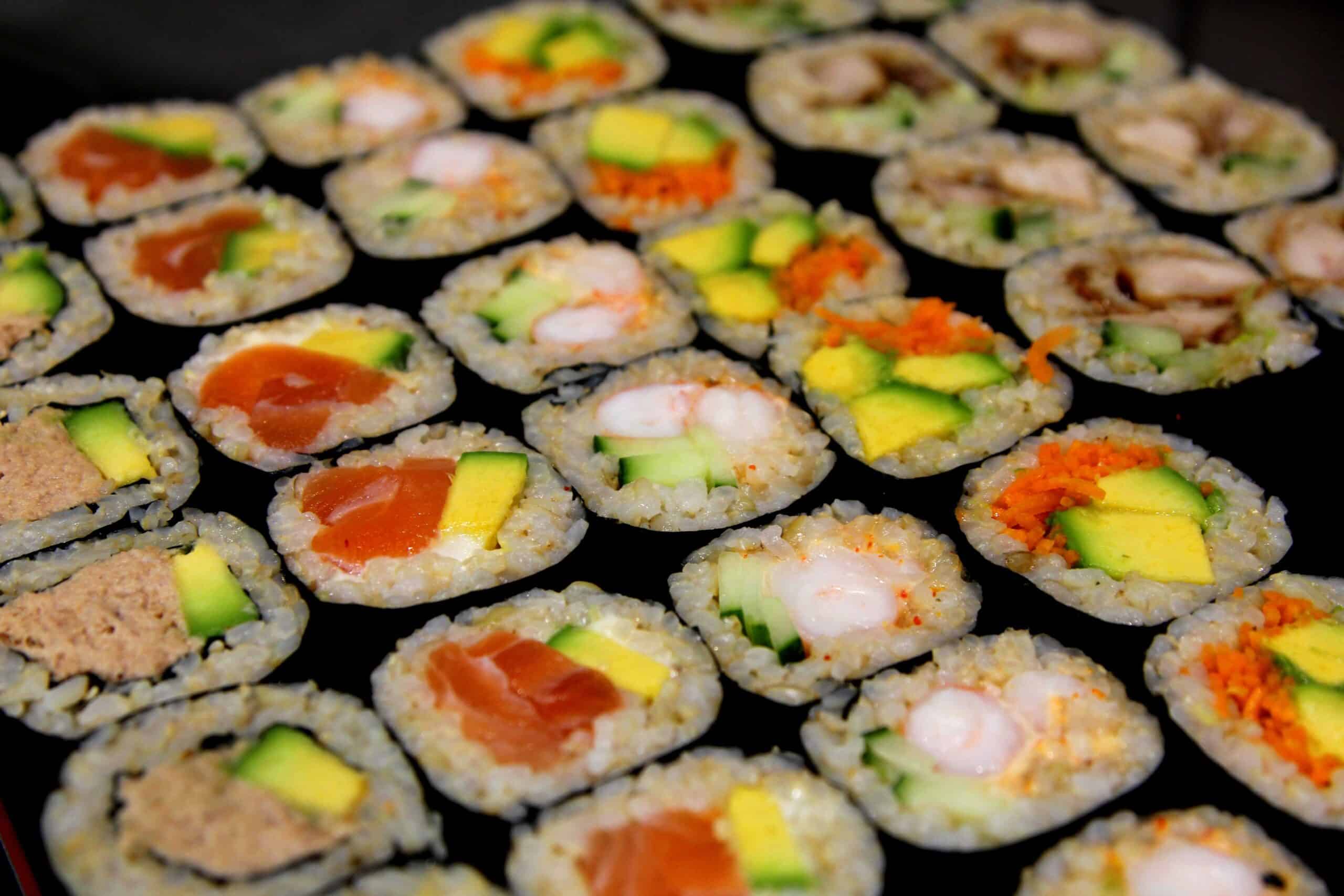 Как вкусно приготовить роллы суши фото 6