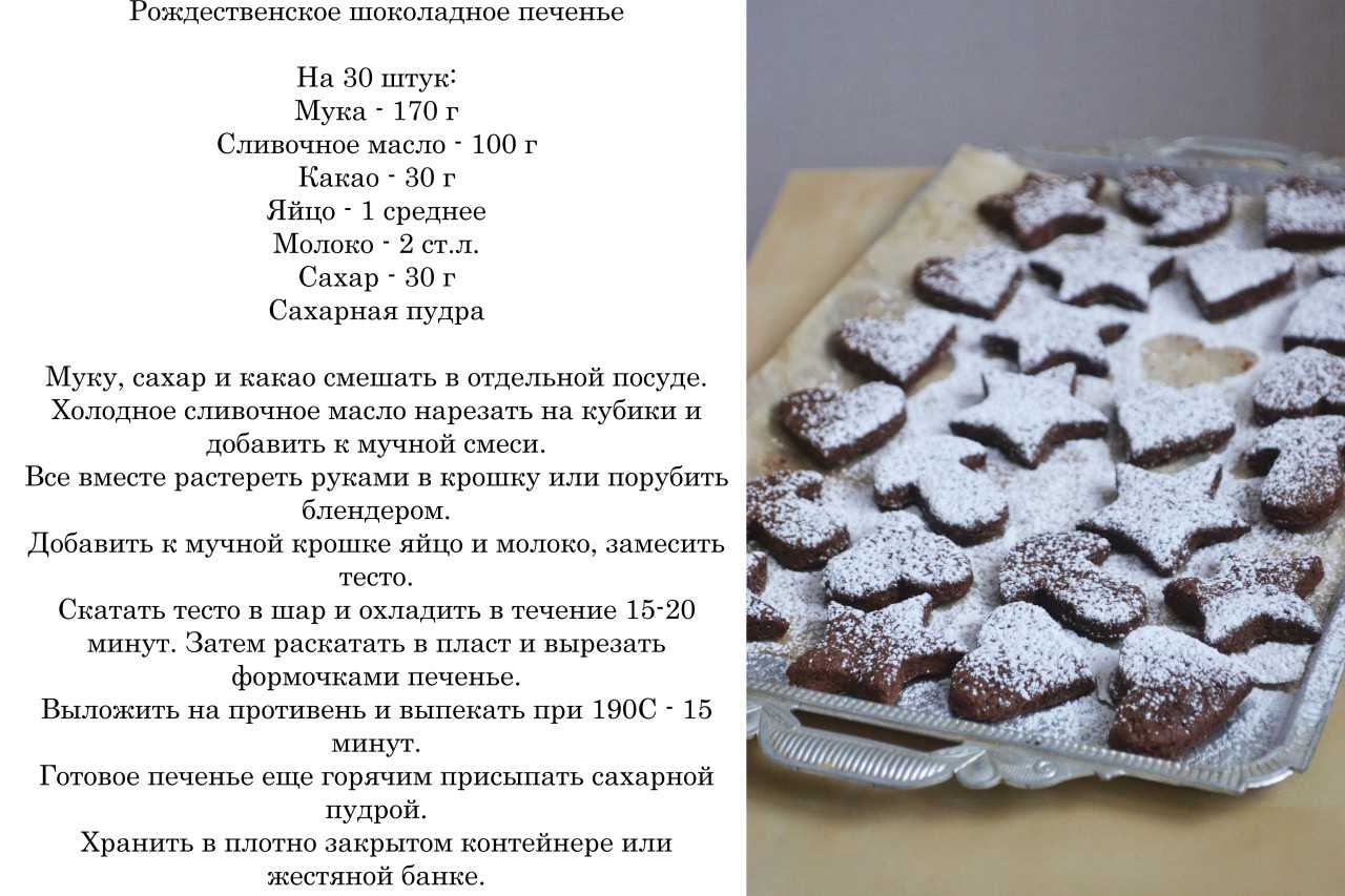 Рецепт домашнего печенья на сковороде с формами