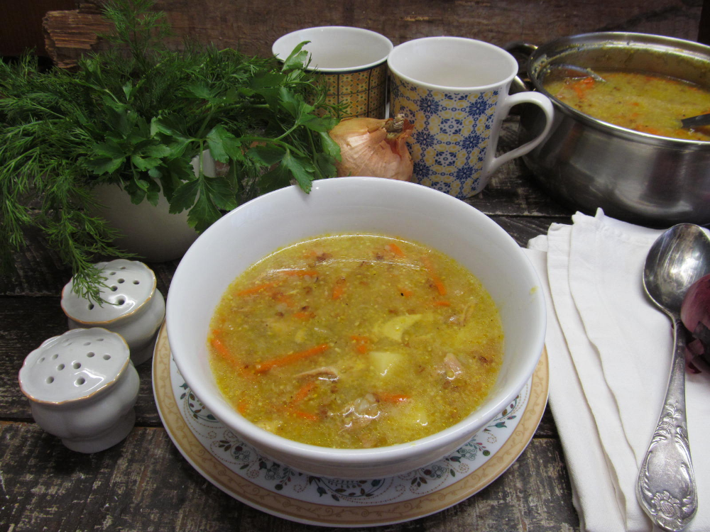 Гречневый суп с курицей – 6 рецептов