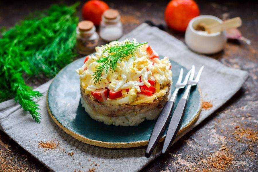 Самый вкусный салат из отварной рыбы