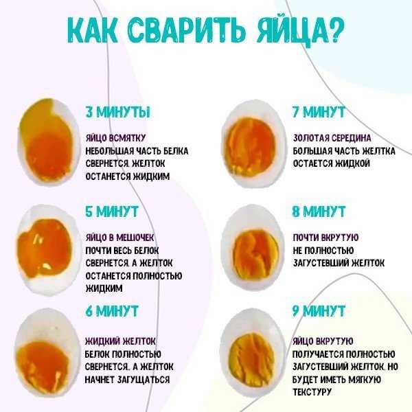 Сколько варится яйцо всмятку после закипания воды. Сколько варить яйца. Стадии готовности яиц. Как правильно варить яйца. Варка яиц по минутам.