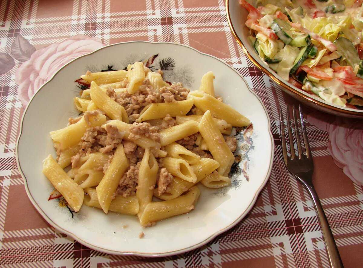 Макароны по-флотски с фаршем — рецепты приготовления