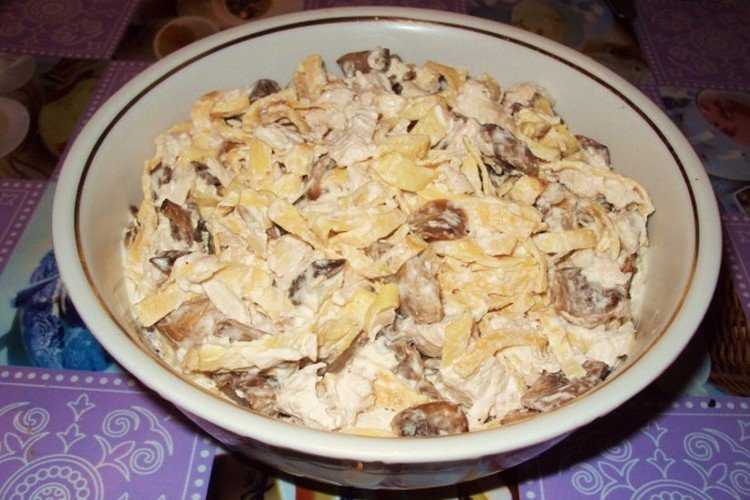 Салат невеста: 7 классических рецептов салата с курицей