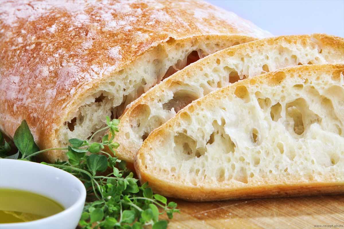 Итальянский хлеб чиабатта