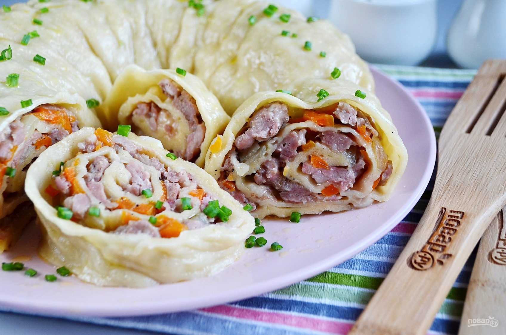 Ханум в мантоварке: рецепт с пошаговыми фото - готовить легче чем манты