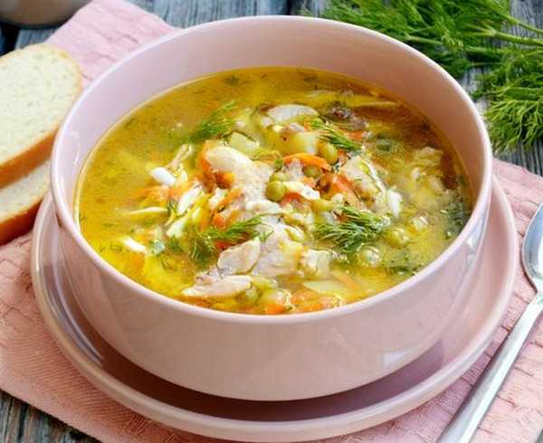 Вкусный сырный суп из плавленых сырков и курицы