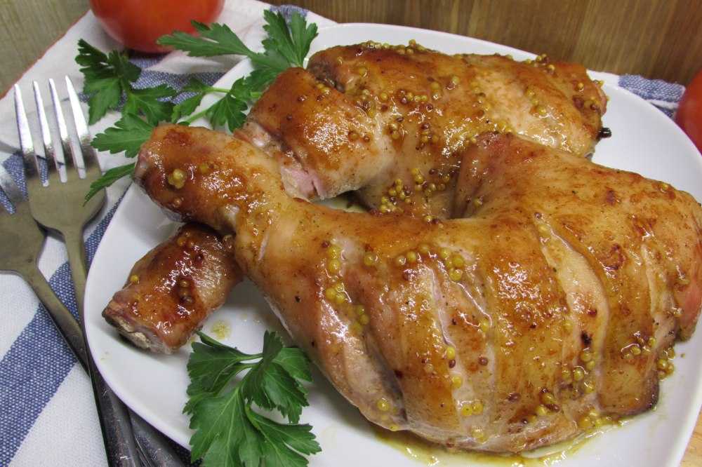 Рецепт курицы в горчичном соусе