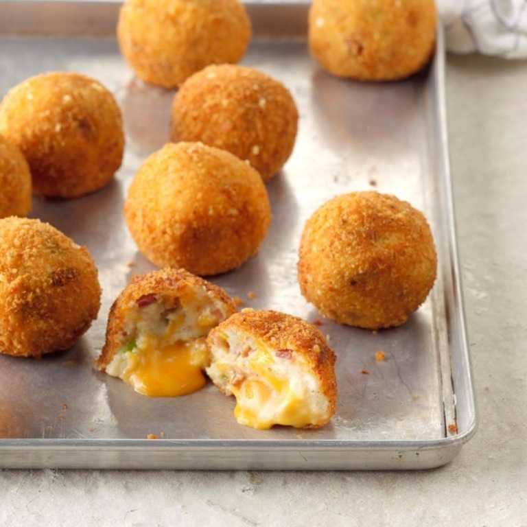 Сырные шарики — простые и вкусные рецепты шариков с сыром, как в ресторане