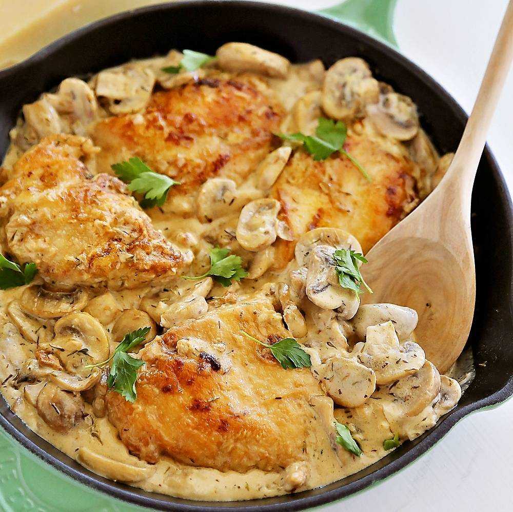 Курица в сливочном соусе. 10 нехлопотных рецептов вкусного блюда