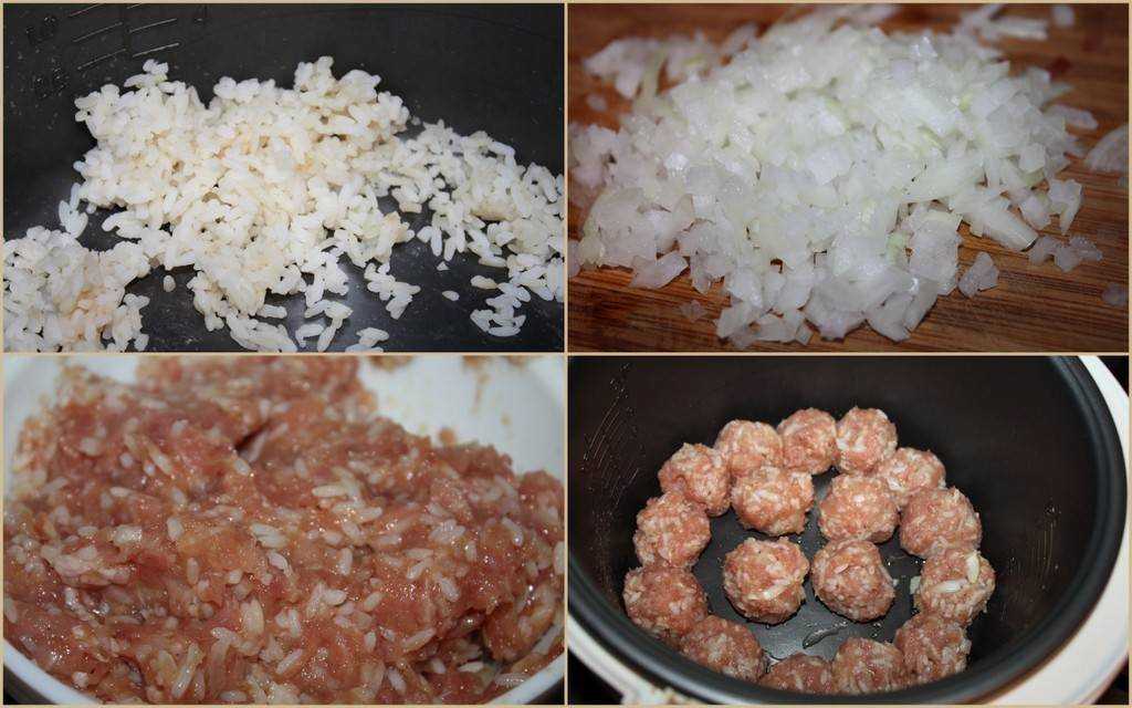 Как приготовить ежики из фарша с рисом для детей