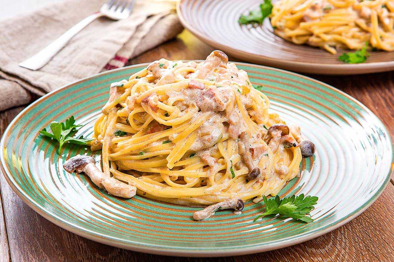 Классическая паста карбонара 🍝 рецепт с фото | пошаговое приготовление в домашних условиях