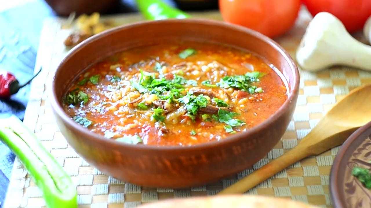 Рецепты супа харчо из курицы с фото простые и вкусные пошаговые