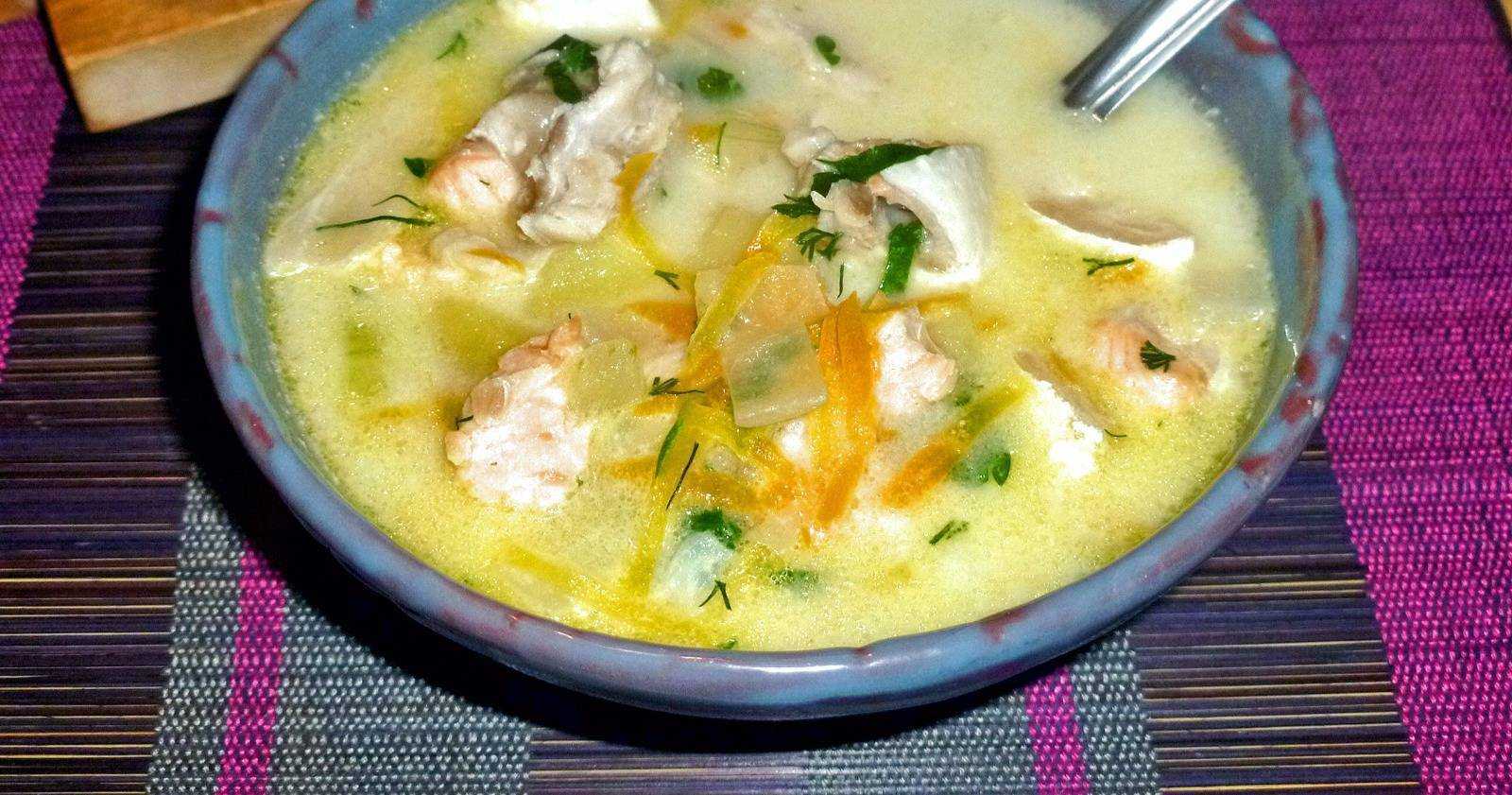 Вкусная уха из семги по классическому рецепту