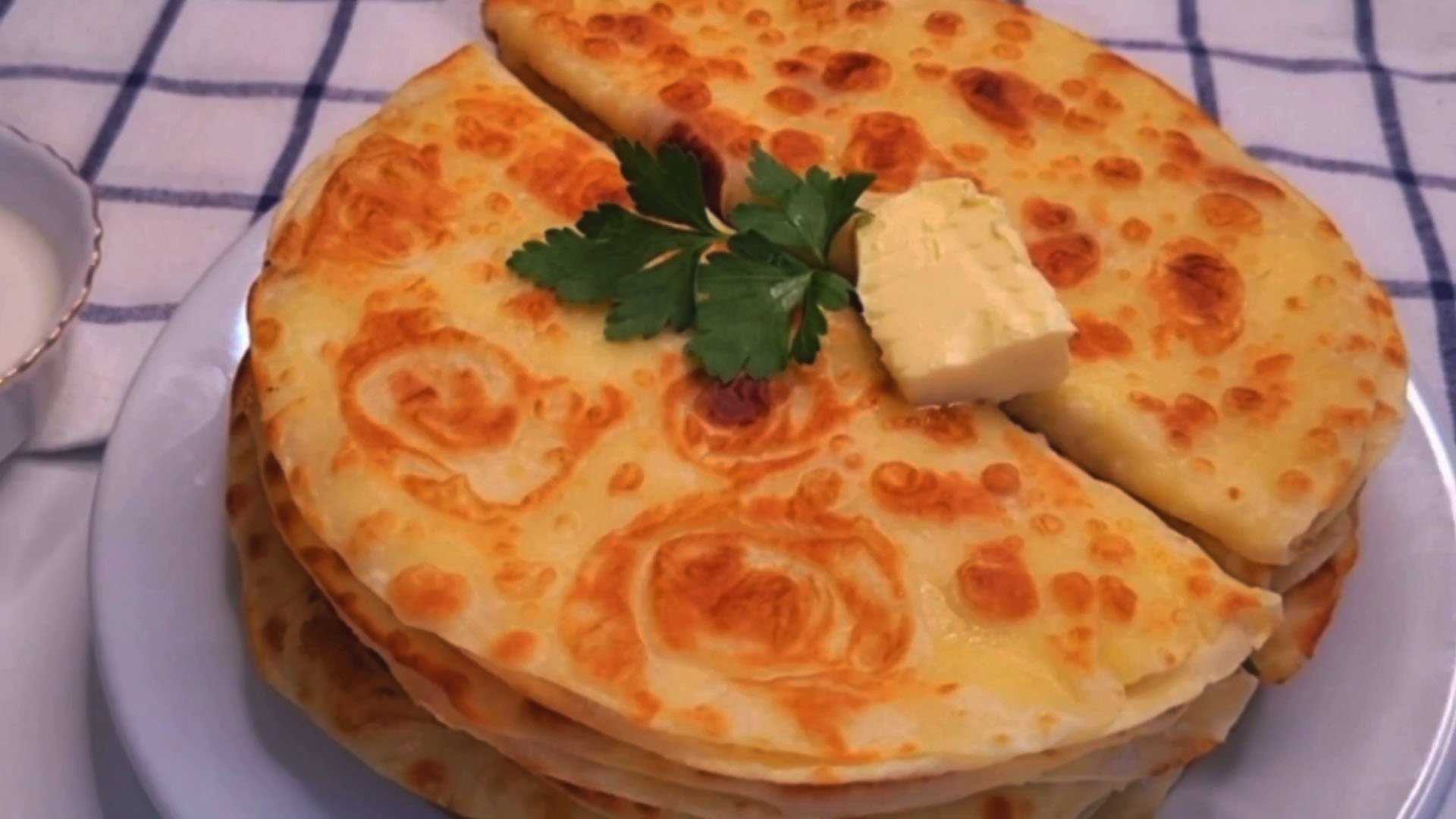 Рецепт татарского кыстыбый с картошкой рецепт