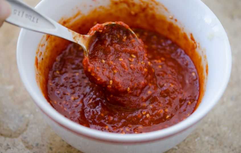 Кочхуджан. Gochujang соус. Паста кочхучжан. Твенджан КАНДЖАН И кочхуджан.